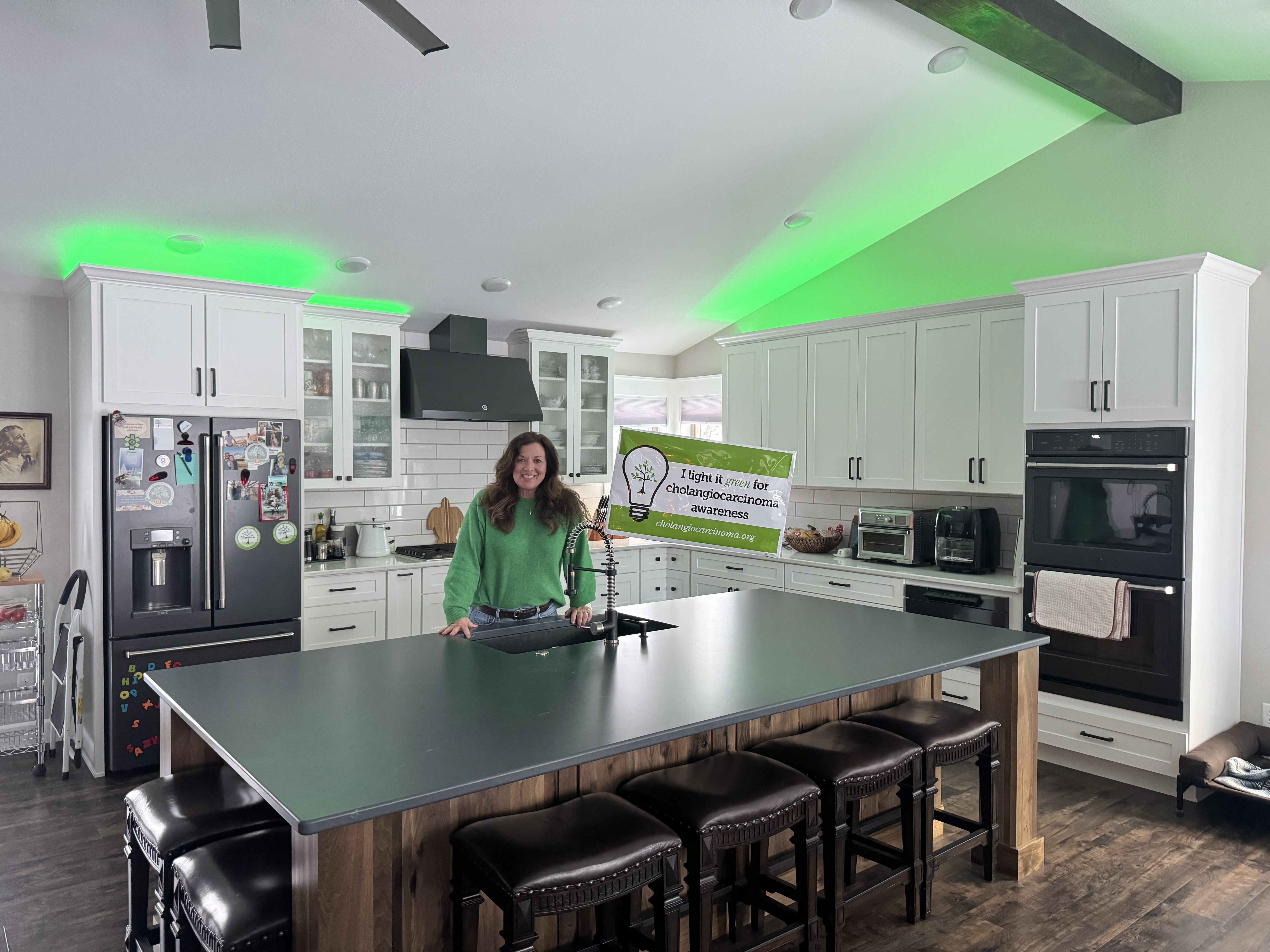 Upload your "Light It Green" photo