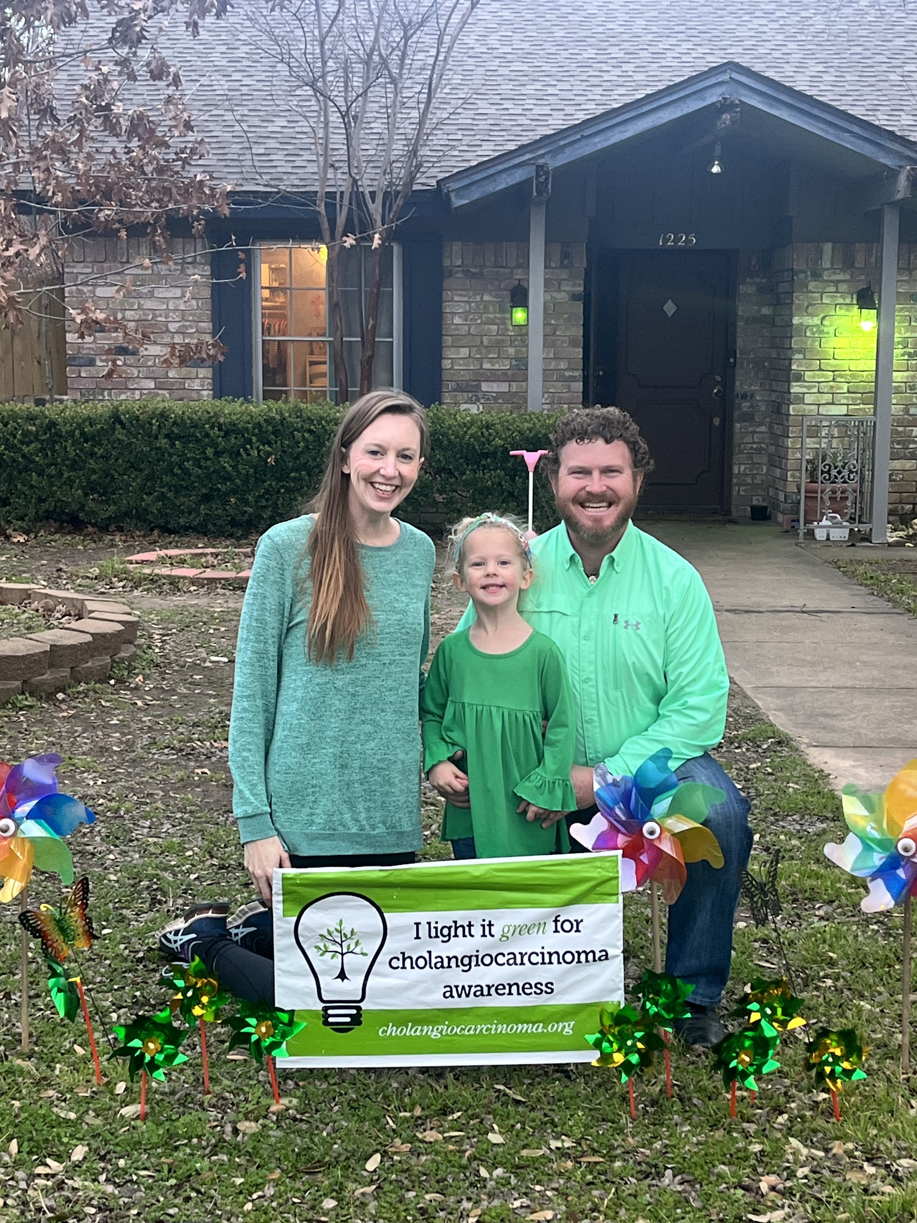 Upload your "Light It Green" photo