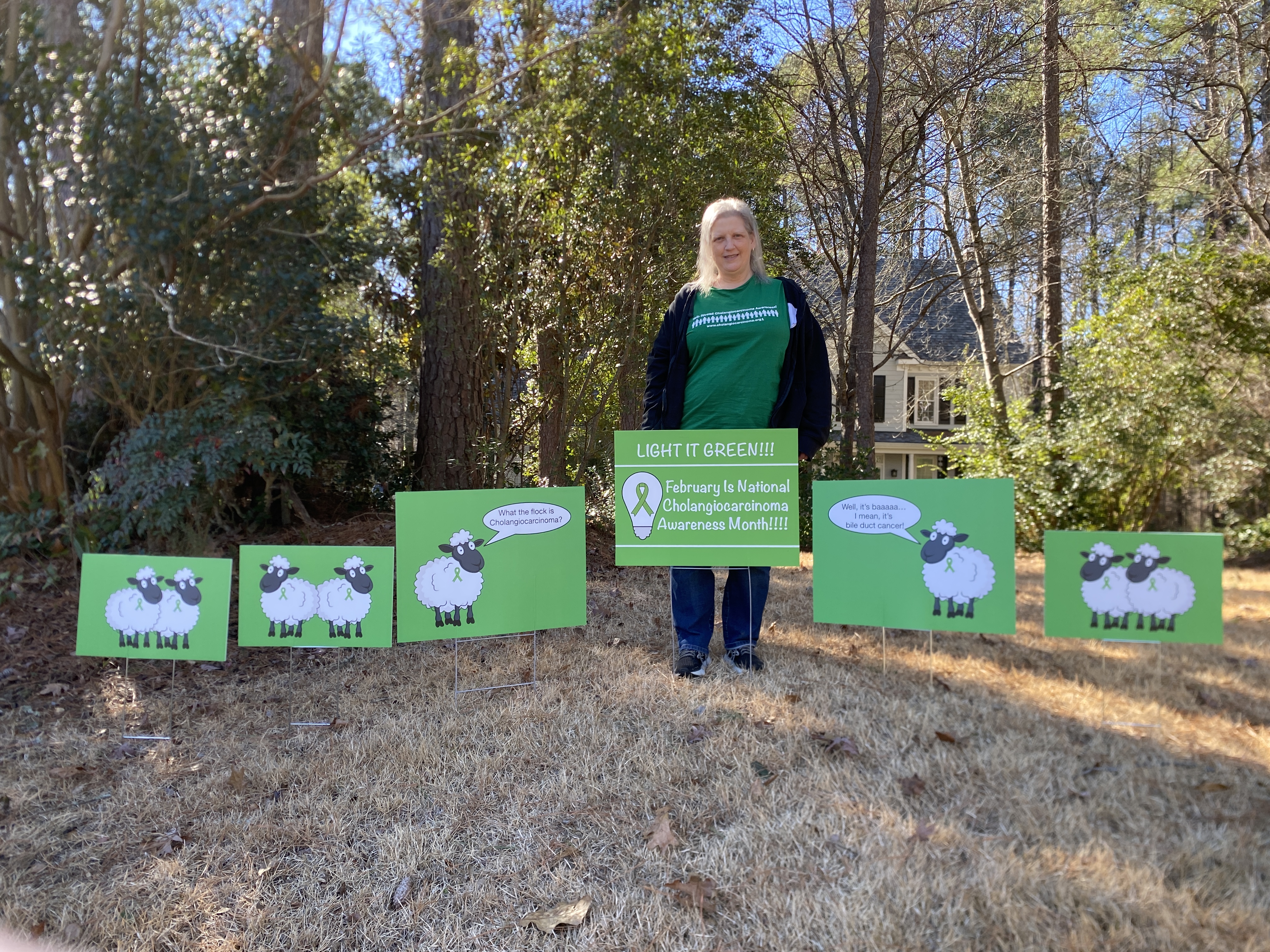 Upload your "Light It Green" photo
