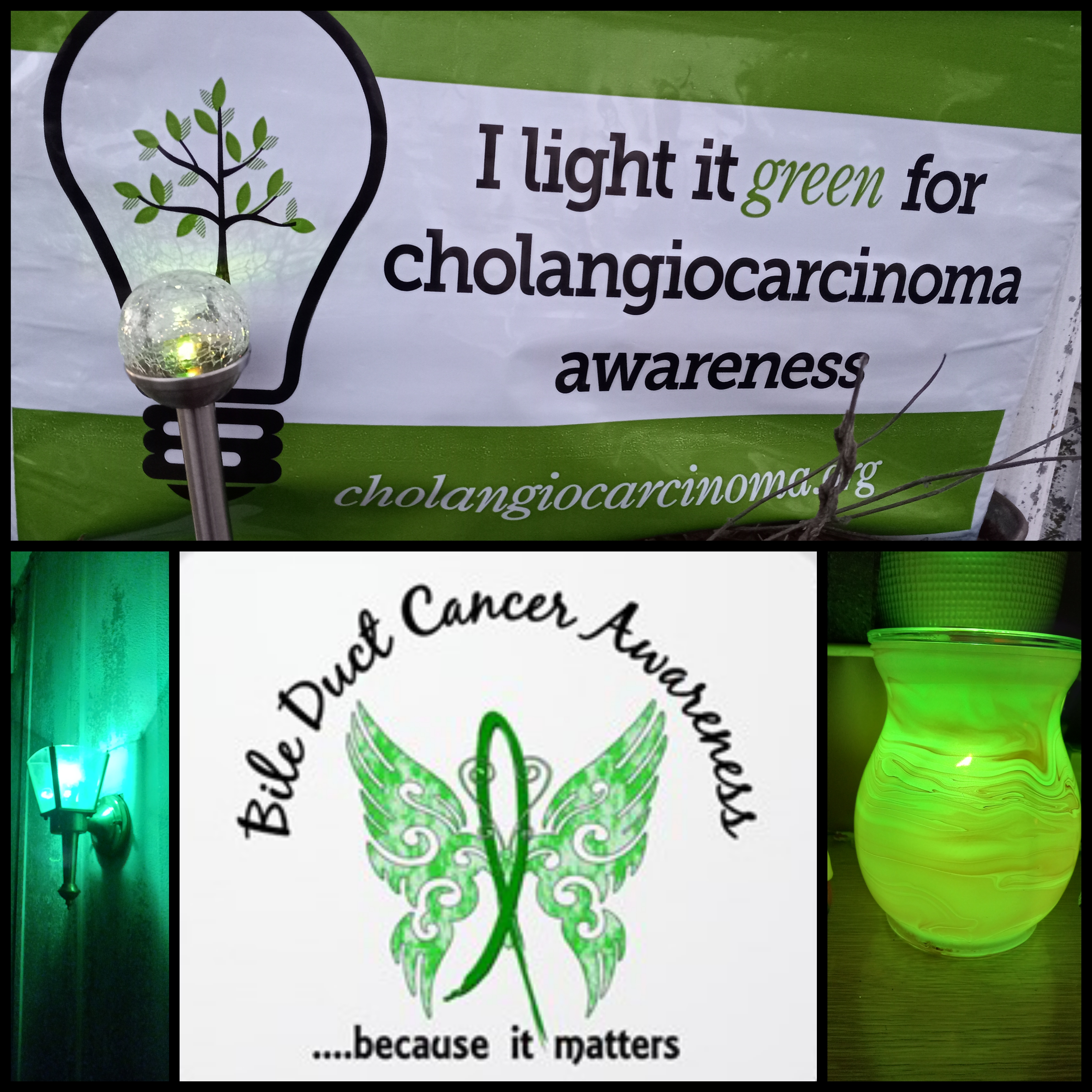 Upload your "Light It Green" photo