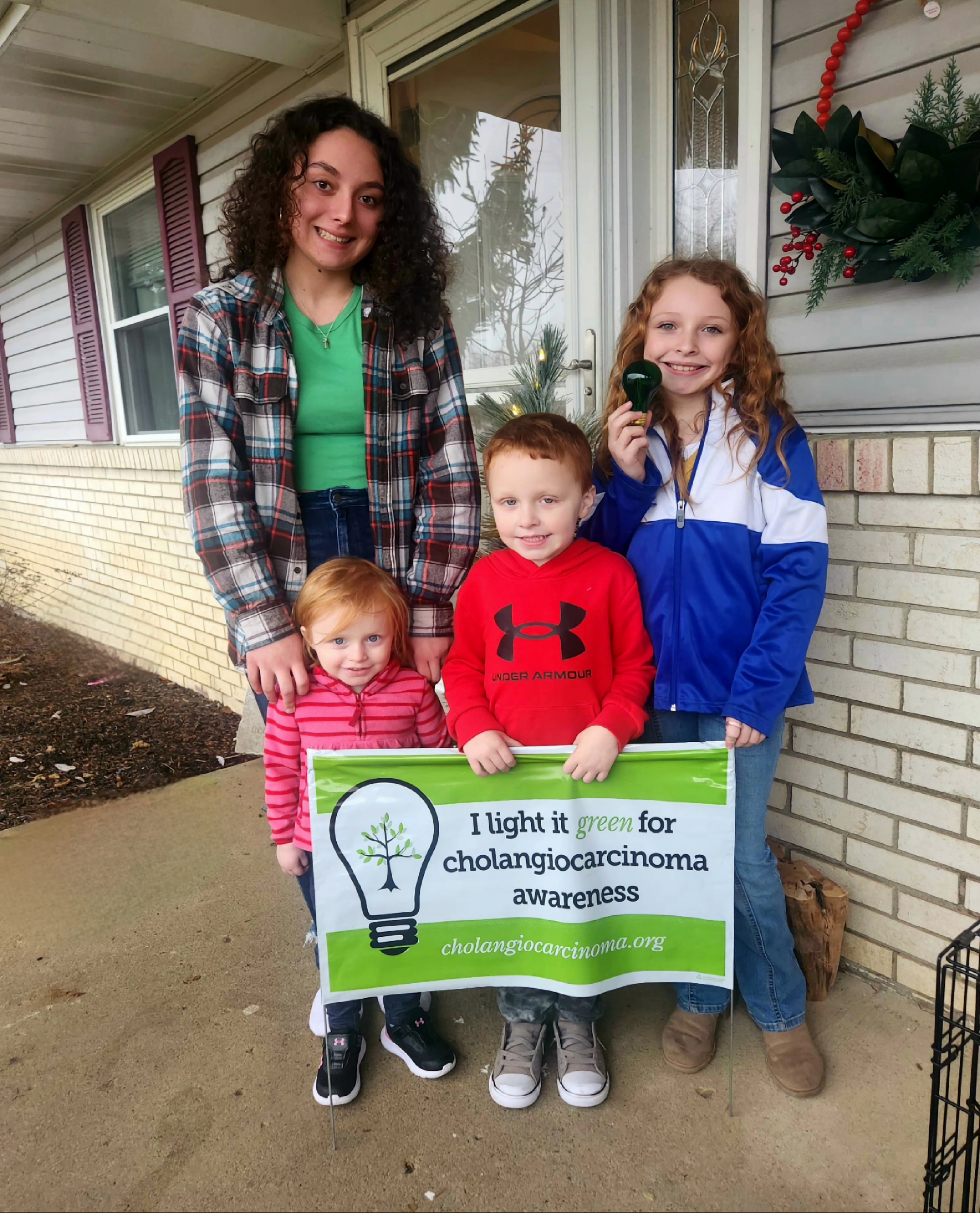 Upload your "Light It Green" photo